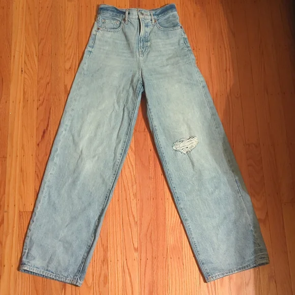 EXPRESS 90's Wide leg Super highrise - Picture 1 of 7